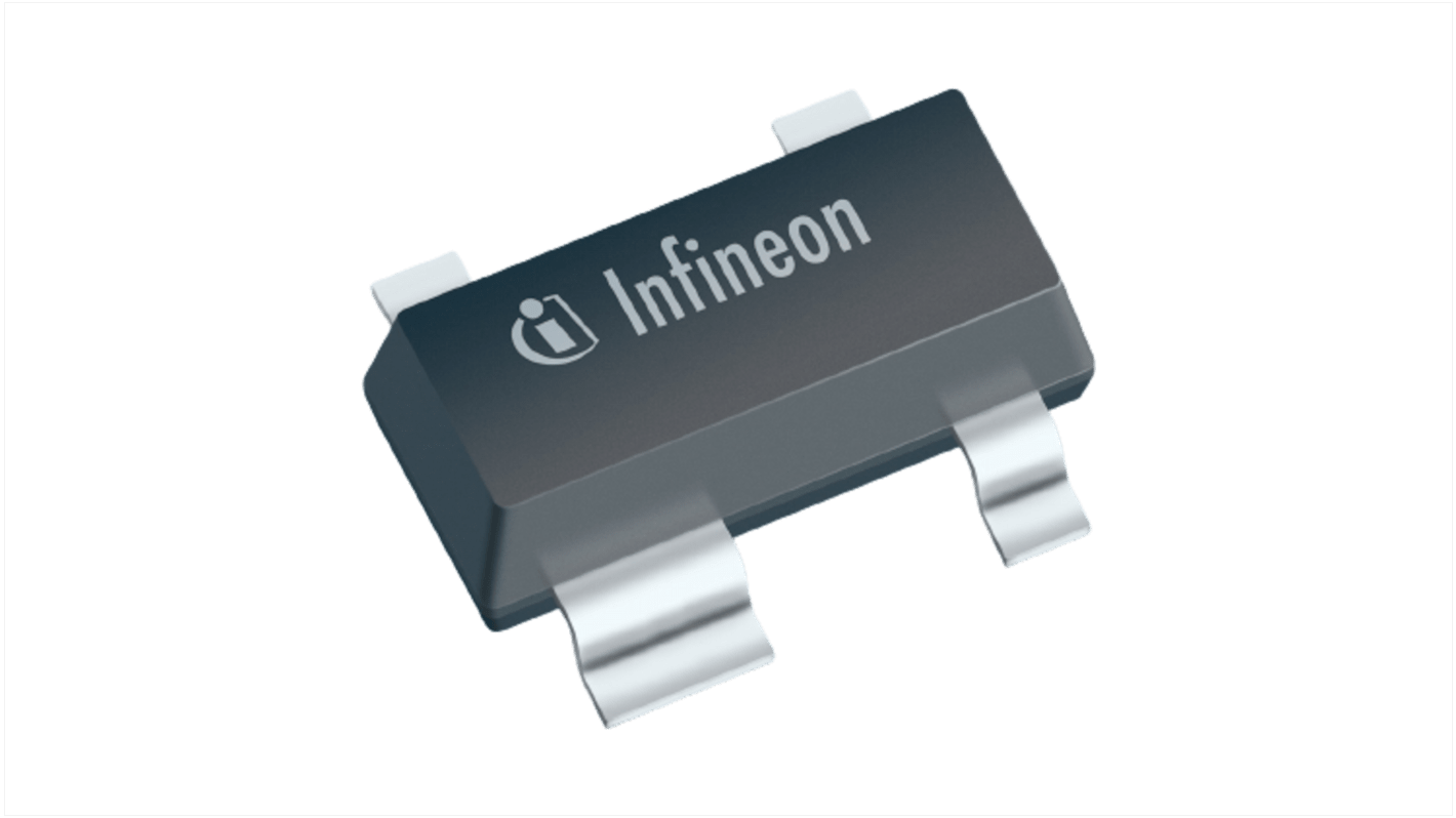 Diodo raddrizzatore e Schottky Infineon, Montaggio superficiale, 130mA, 4V, SOT-143