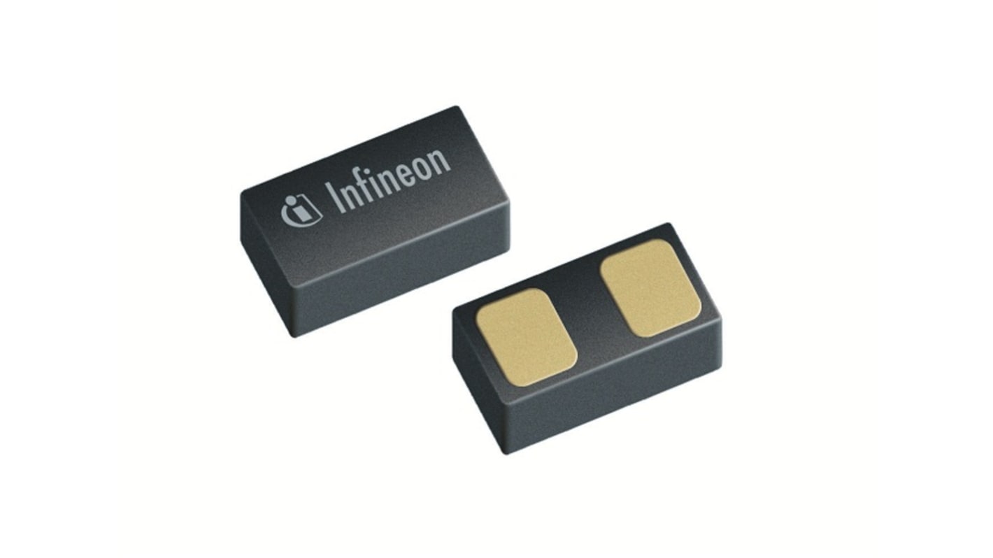 Infineon ESD102U102ELSE6327XTSA1, Uni-Directional TVS Diode, 2-Pin TSSLP-2-3