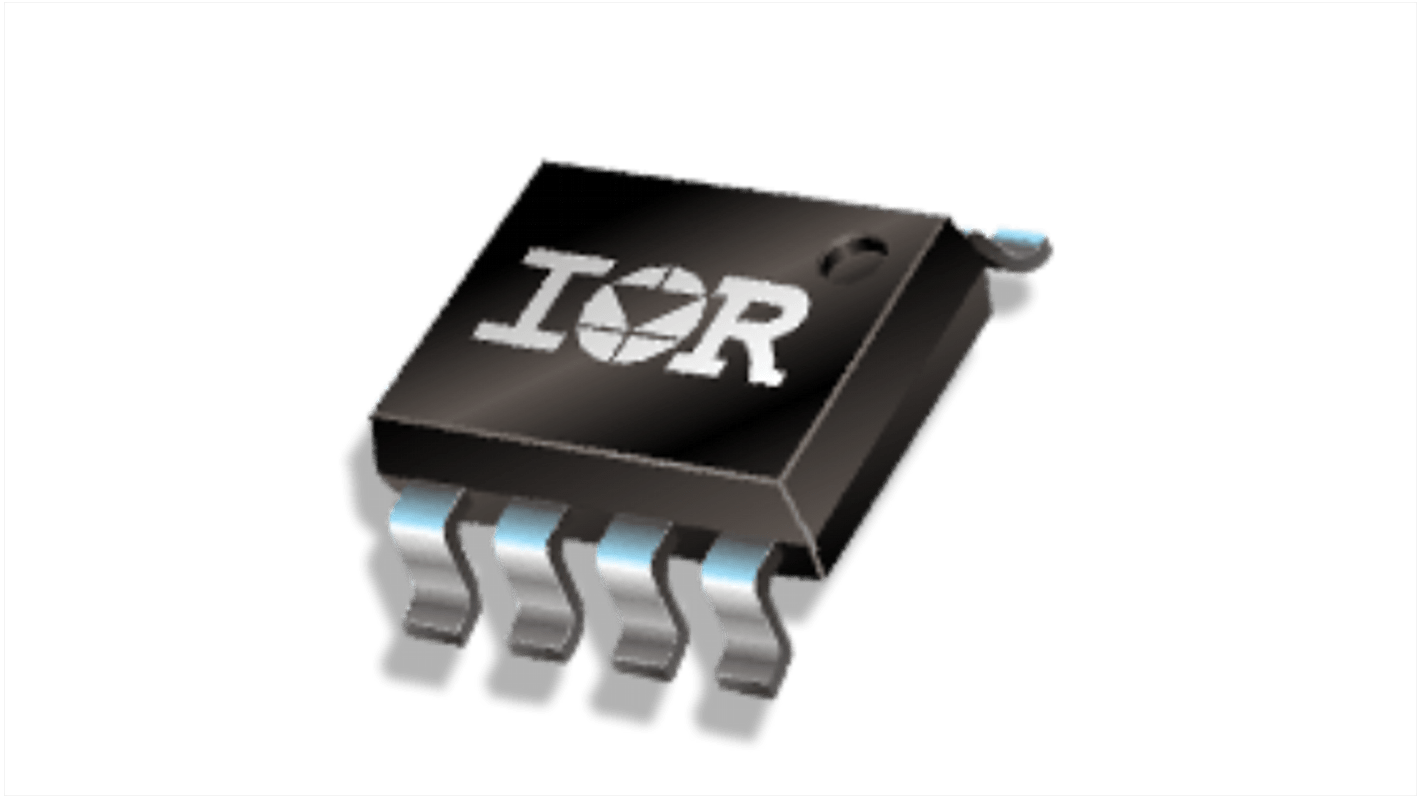 Silicon P-Channel MOSFET, 3.6 A, 30 V, 8-Pin SOIC Infineon IRF7606TRPBF