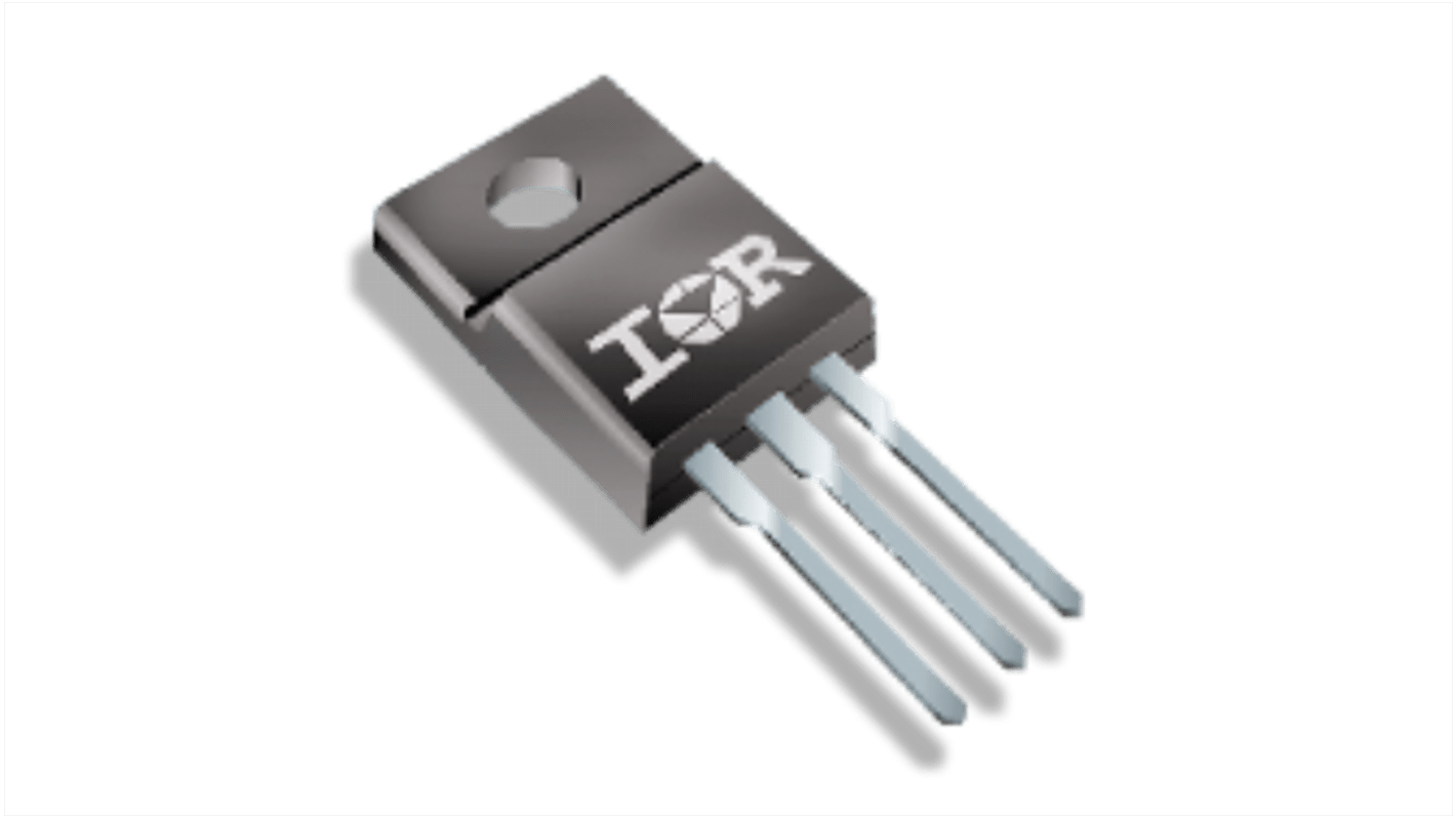 Dual Silicon N-Channel MOSFET, 26 A, 200 V, 3-Pin TO-220 Full-Pak Infineon IRFI4227PBF