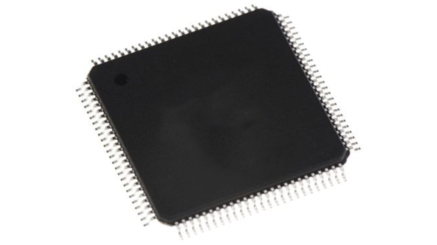 Microcontrollore Renesas Electronics, RX MCU, QFP, RX651, 100 Pin, Montaggio superficiale, 32bit, 120MHz