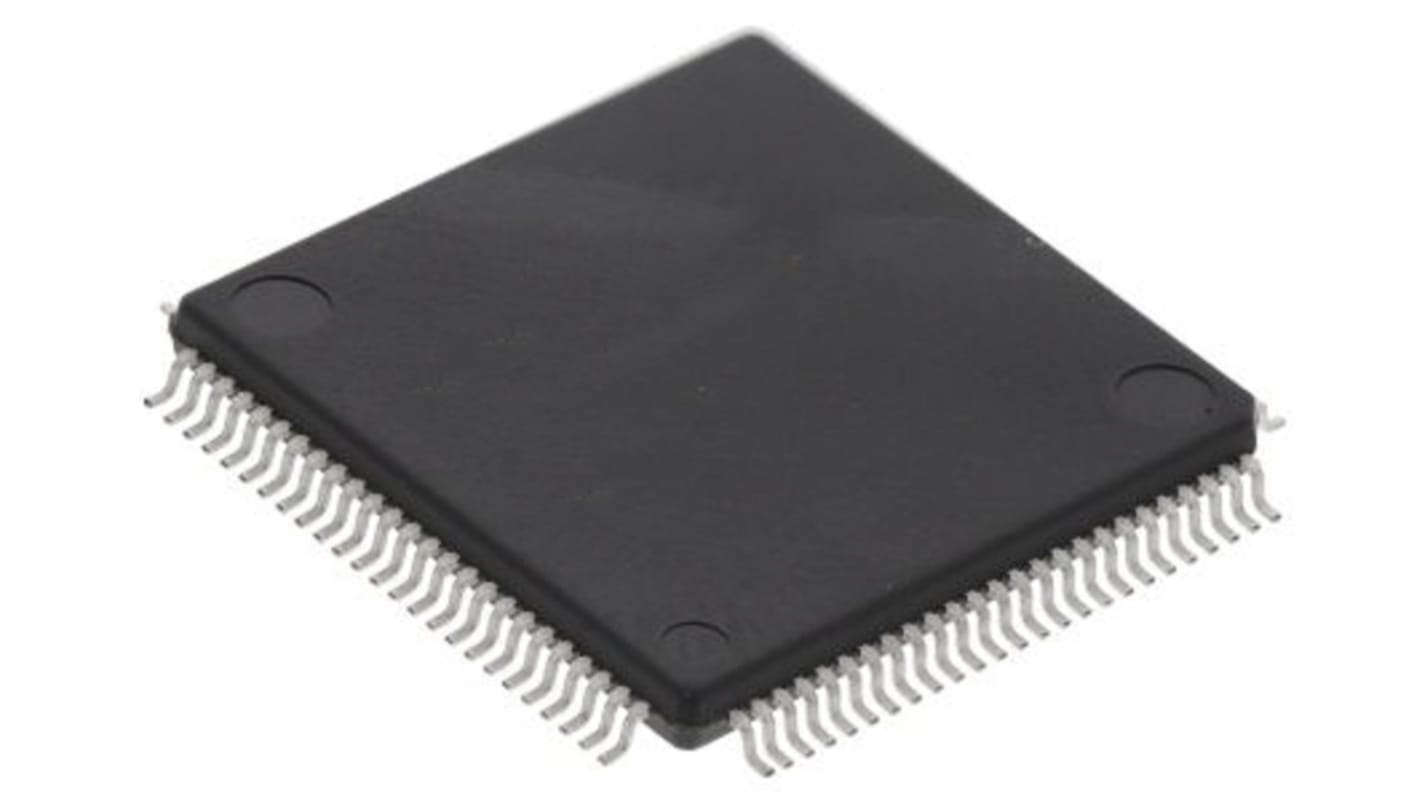 Renesas Electronics R5F571MLHDFP#30, 32bit RX MCU Microcontroller, RX71M, 240MHz, 4096 kB Flash, 100-Pin LFQFP