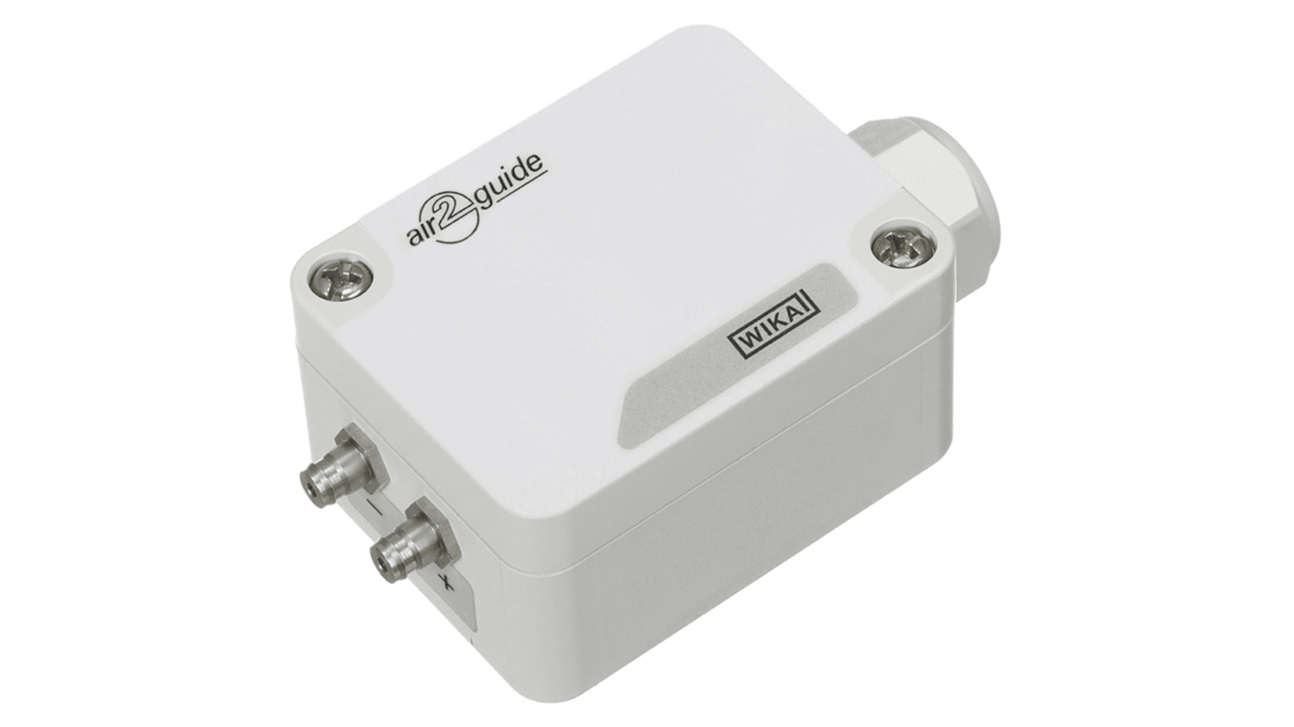 42500922 WIKA A2G55 Series Pressure Sensor, 0Pa Min, 500Pa Max