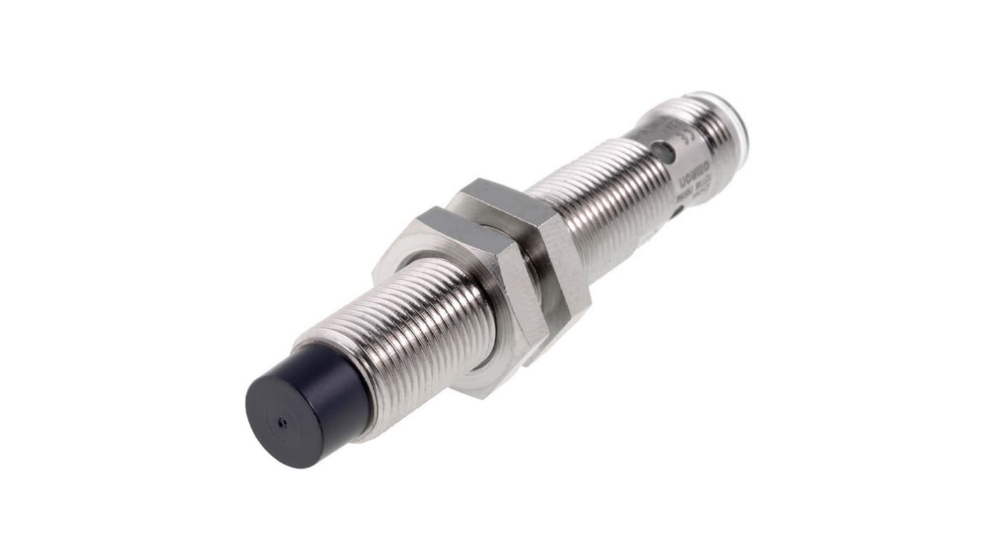 Omron Inductive Barrel-Style Proximity Sensor, M12 x 1, 5 mm Detection, PNP Output