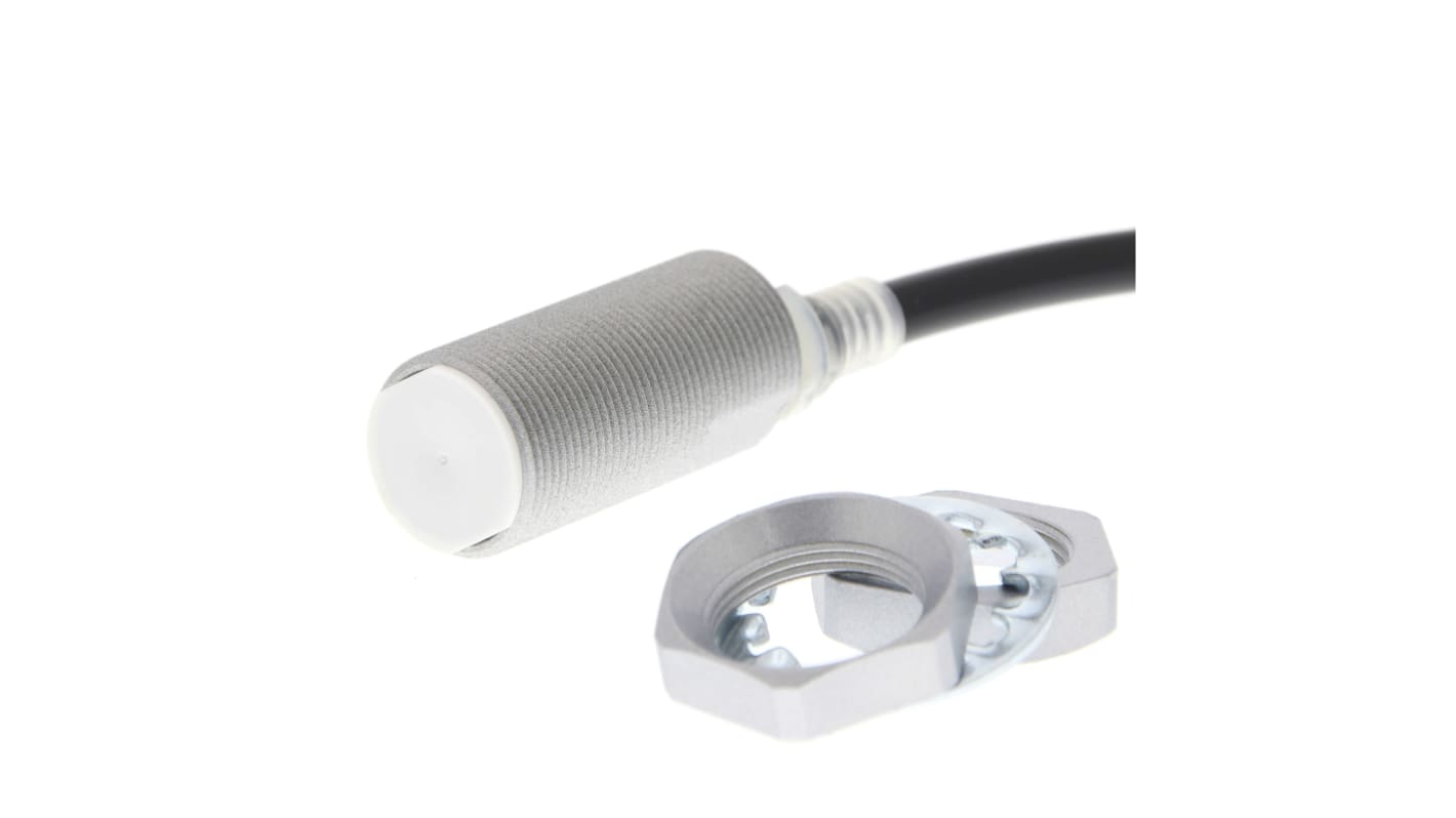 Omron Inductive Barrel-Style Proximity Sensor, M18 x 1, 9 mm Detection, NPN, PNP Output