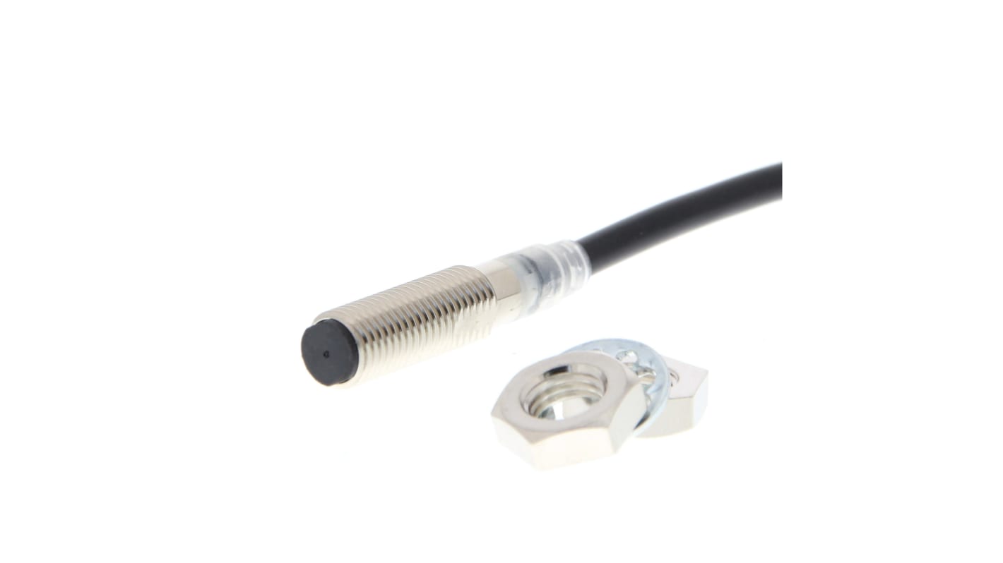 Omron Inductive Barrel-Style Proximity Sensor, M8 x 1, 9 mm Detection, NPN, PNP Output