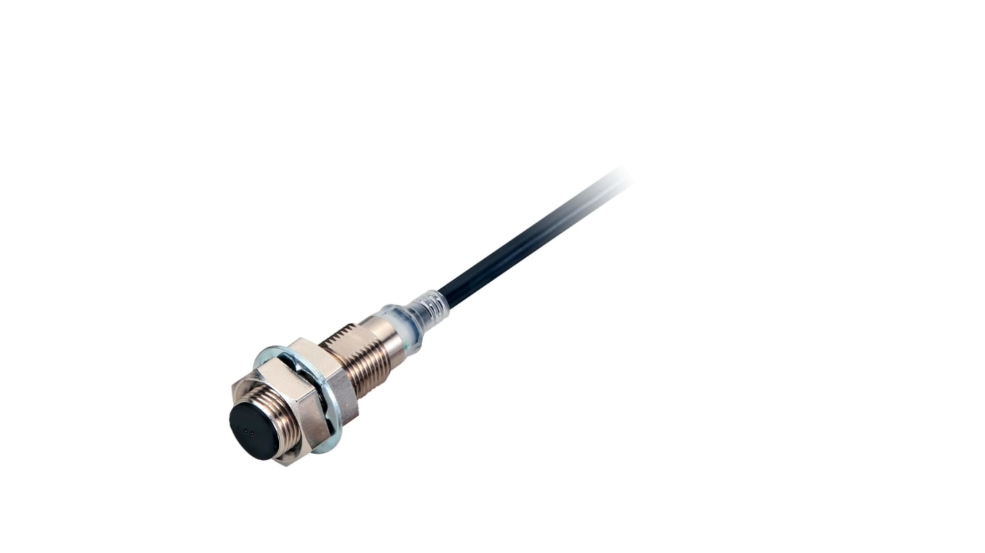 Omron Inductive Barrel-Style Proximity Sensor, M12 x 1, 9 mm Detection, NPN, PNP Output