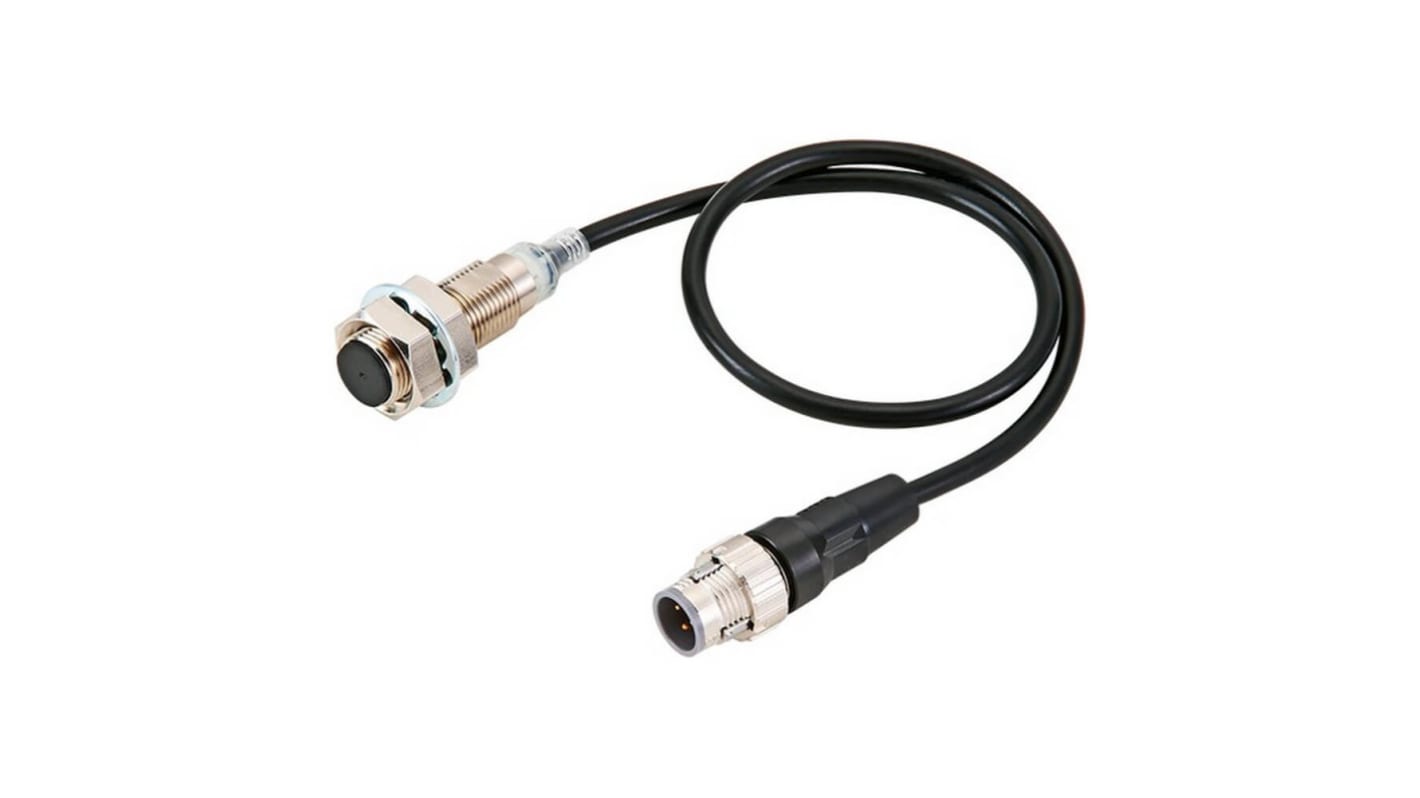 Omron Inductive Barrel-Style Proximity Sensor, M12 x 1, 9 mm Detection, NPN, PNP Output