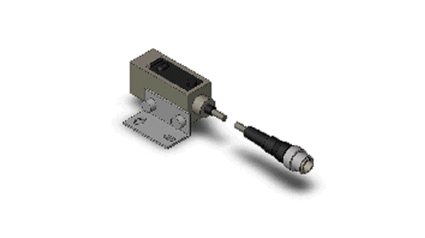 Omron Kubisch Optischer Sensor, Reflektierend, Bereich 3000 mm, NPN/PNP Ausgang, Hell-/dunkelschaltend