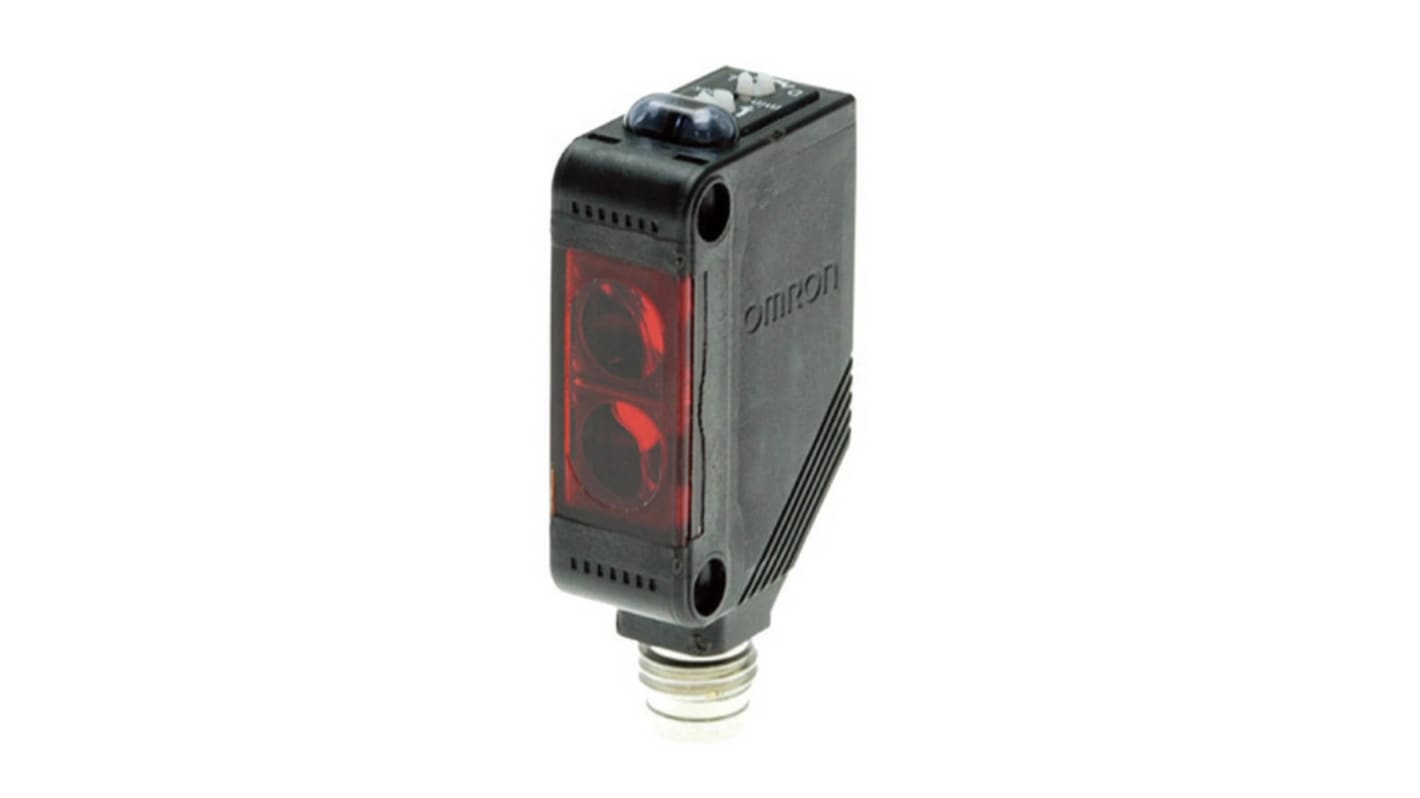 Omron Retroreflective Photoelectric Sensor, Rectangular Sensor, 500 mm Detection Range