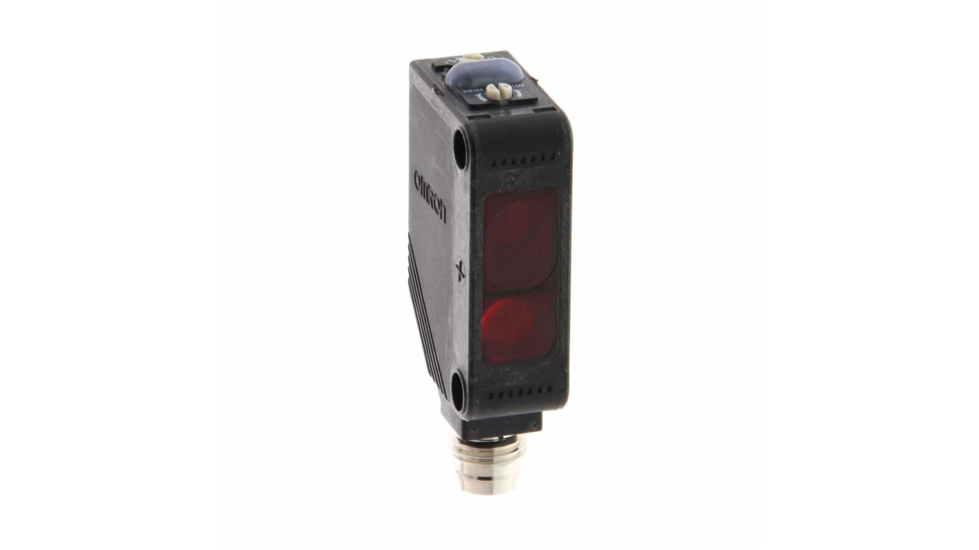 Omron Background Suppression Photoelectric Sensor, Rectangular Sensor, 200 mm Detection Range