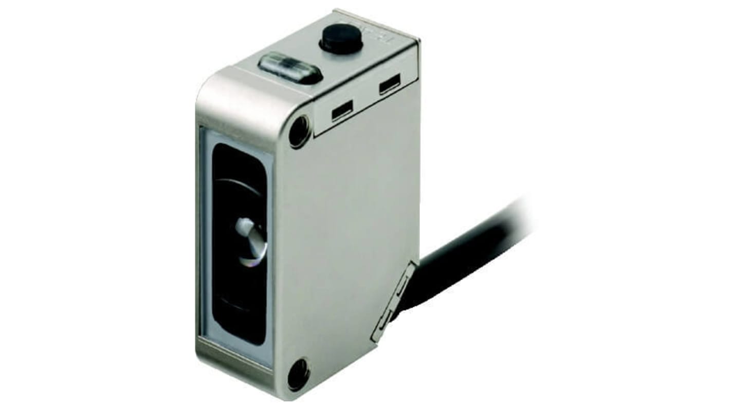 Omron Retroreflective Photoelectric Sensor, Rectangular Sensor, 500 mm Detection Range