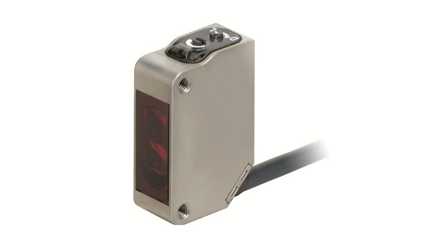 Omron Through Beam Photoelectric Sensor, Rectangular Sensor, 15000 mm Detection Range