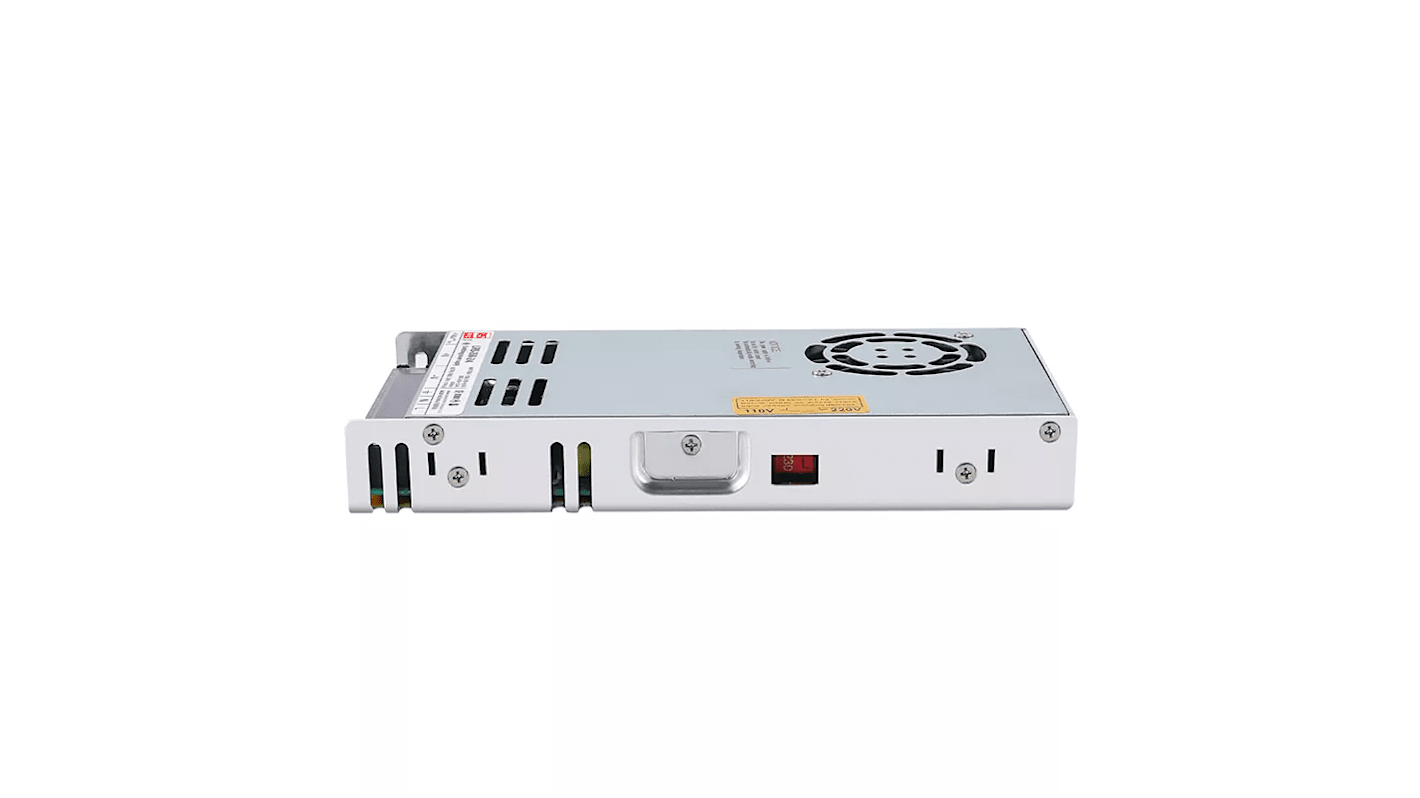 RS PRO Embedded Switch Mode Power Supply (SMPS), 24V dc, 14.6A, 350W, 1 Output, 85 → 264V ac Input Voltage