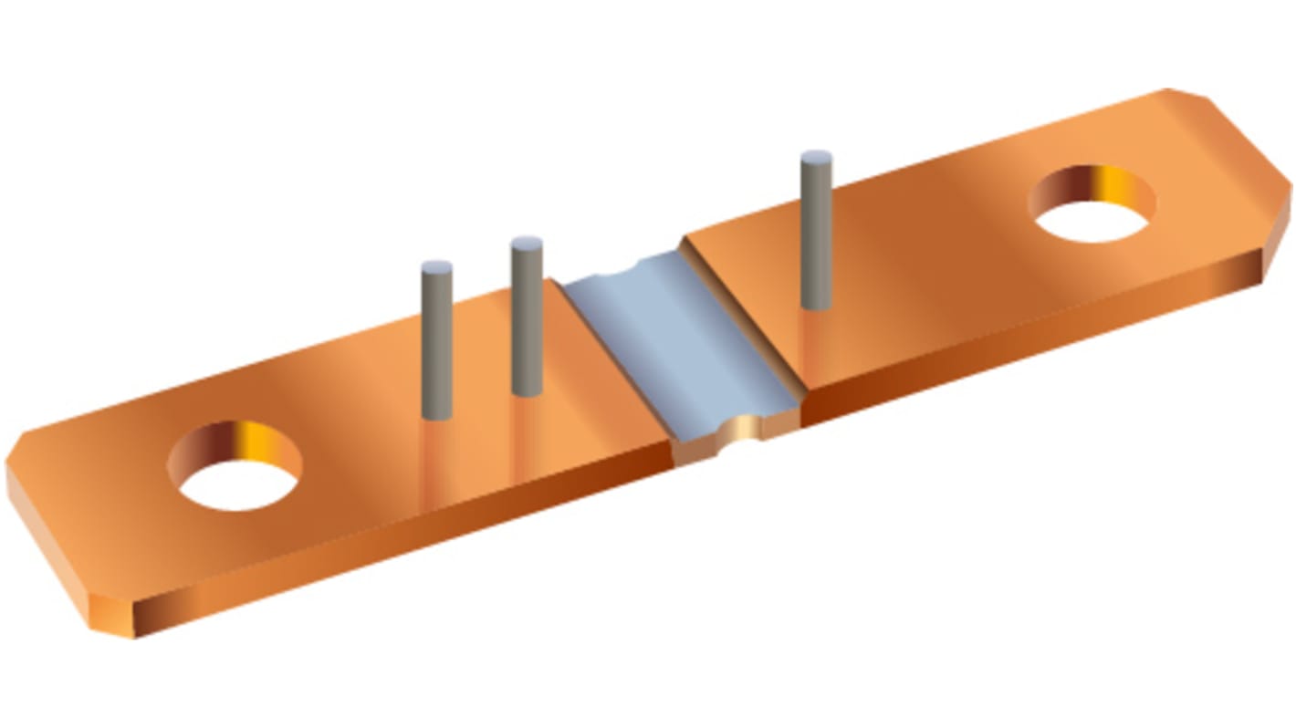 Bourns Shunt, 849 A, 42mV, 0,05 mit Anschlussplatte