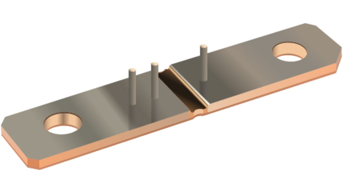 Bourns Plate Shunt, 600 A Max, 60mV Output, 0.05 Accuracy