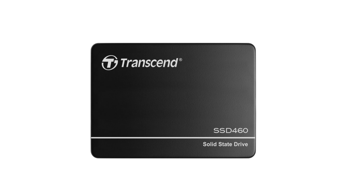 Transcend SSD460K-I, 2,5 Zoll Intern HDD-Festplatte SATA III Industrieausführung, 3D TLC, 128 GB, SSD