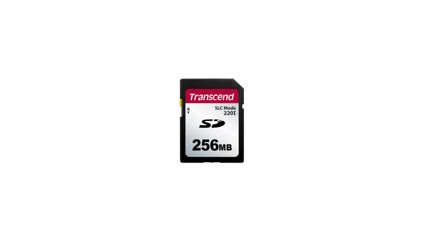 Transcend SDカードSDフラッシュカード,容量：256 MBTS256MSDC220I