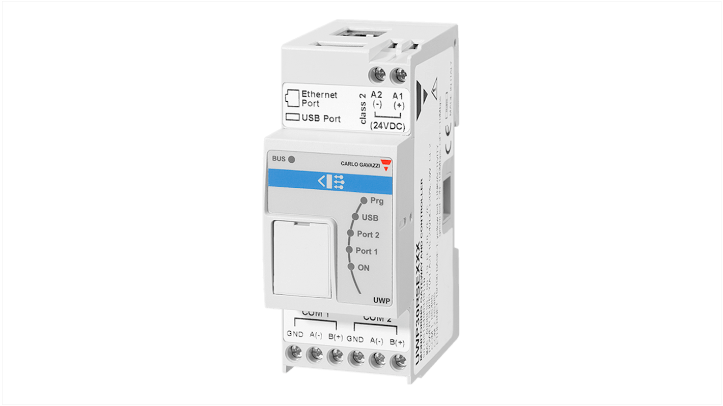 Unidad de control Carlo Gavazzi, 28 V, 5 W, para usar con Medidores de energía.