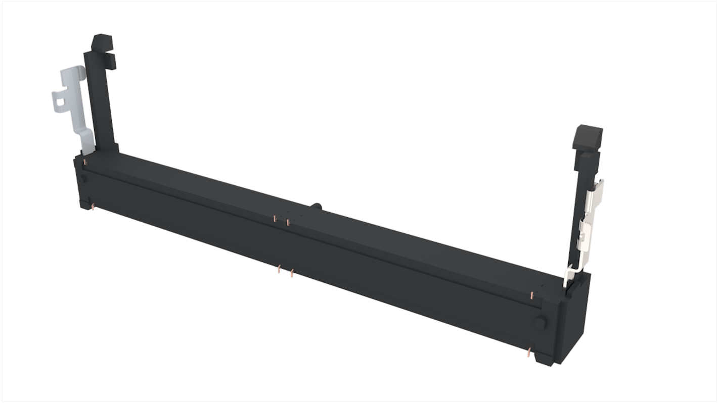 Amphenol Communications Solutions DIMM aljzat, távolság: 0.5mm, 262 érintkezős, Derékszögű, Felületszerelt, DDR5, 250 V