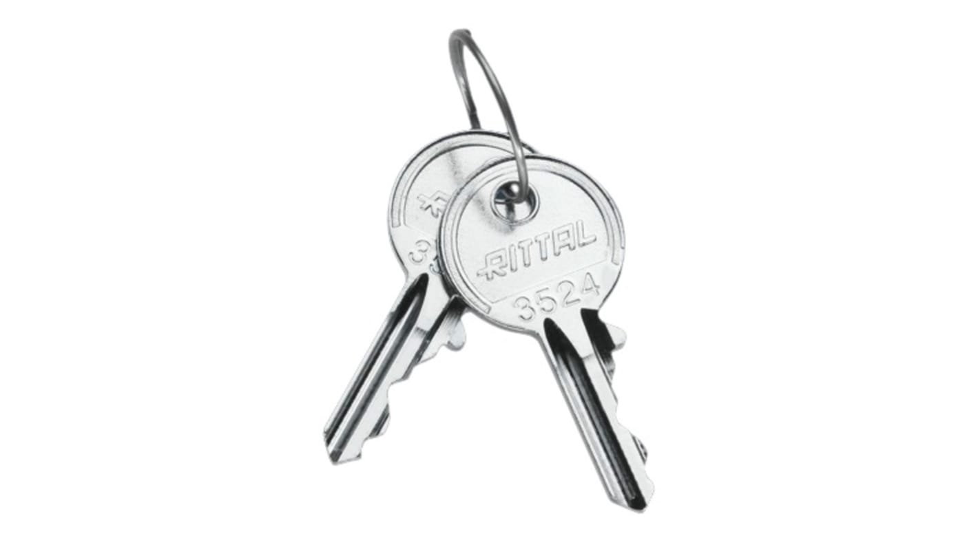 Rittal SZ Series Key with 3524 E barrel For Use With Security Lock 3524 E