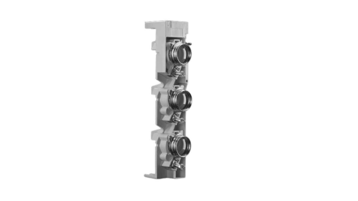3427010 Rittal 25A Base Mount Fuse Holder, 3P, 500V RS