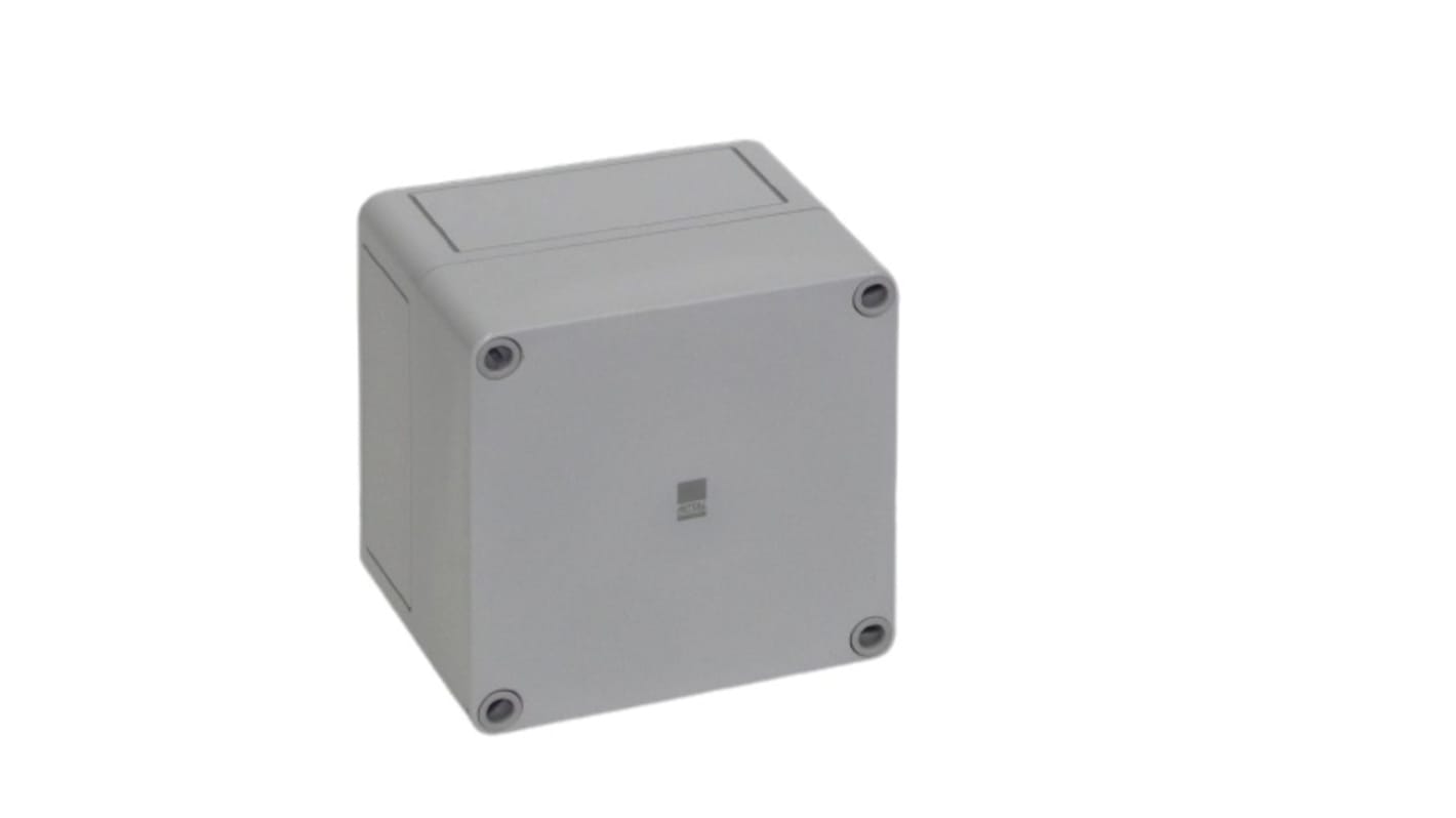 Caja de uso general Rittal de Policarbonato Gris, 110 x 110 x 90mm, IP66