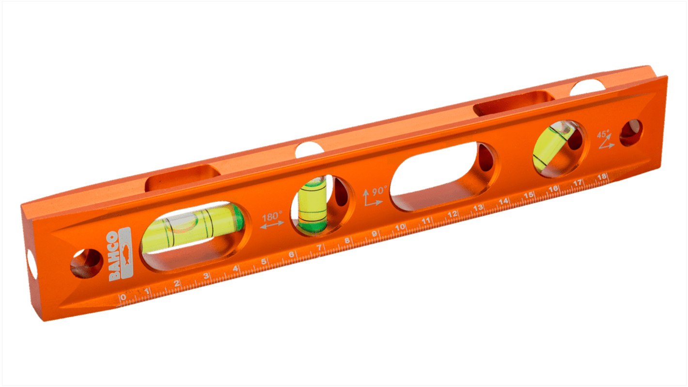 Bahco 230mm Torpedo Level, With RS Calibration