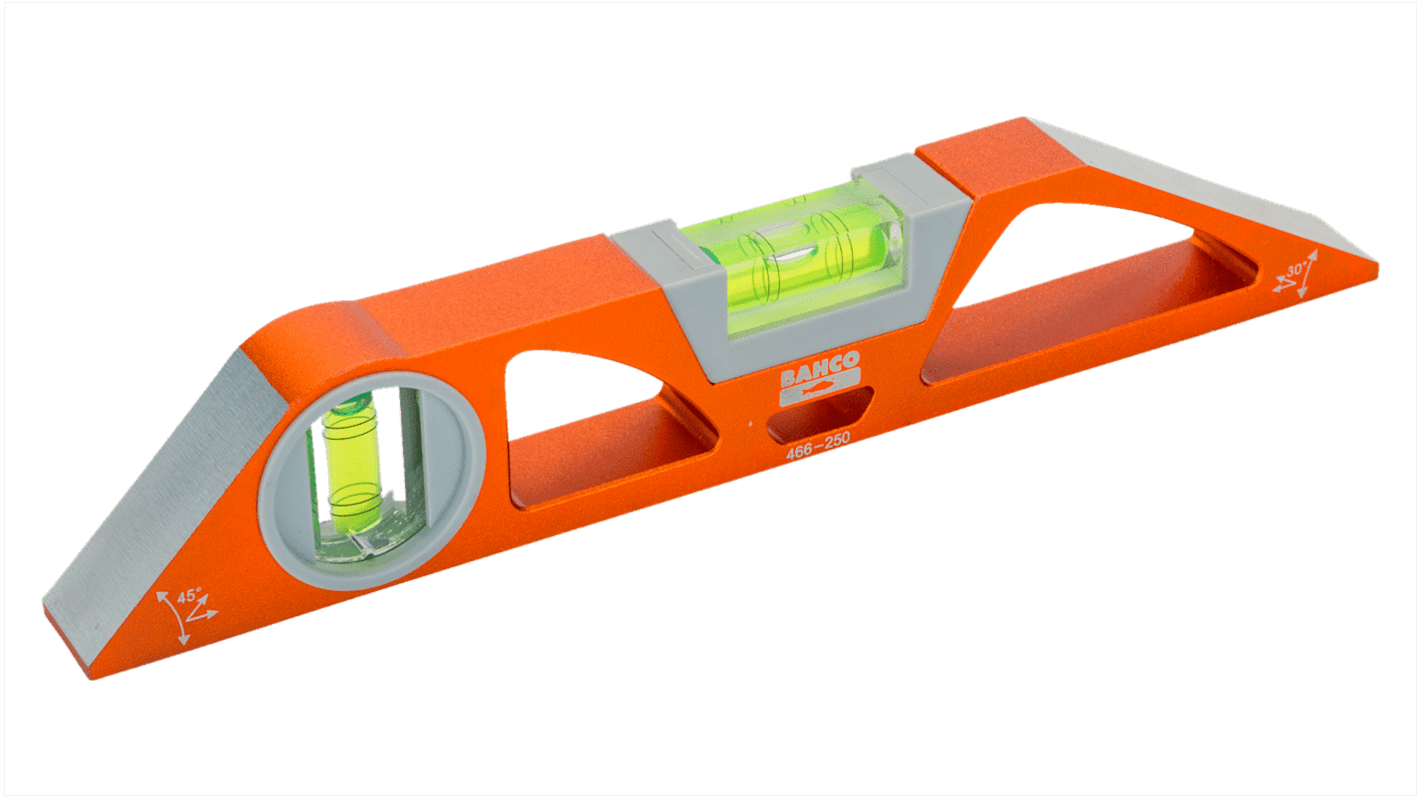 Bahco 250mm Spirit Level, With RS Calibration