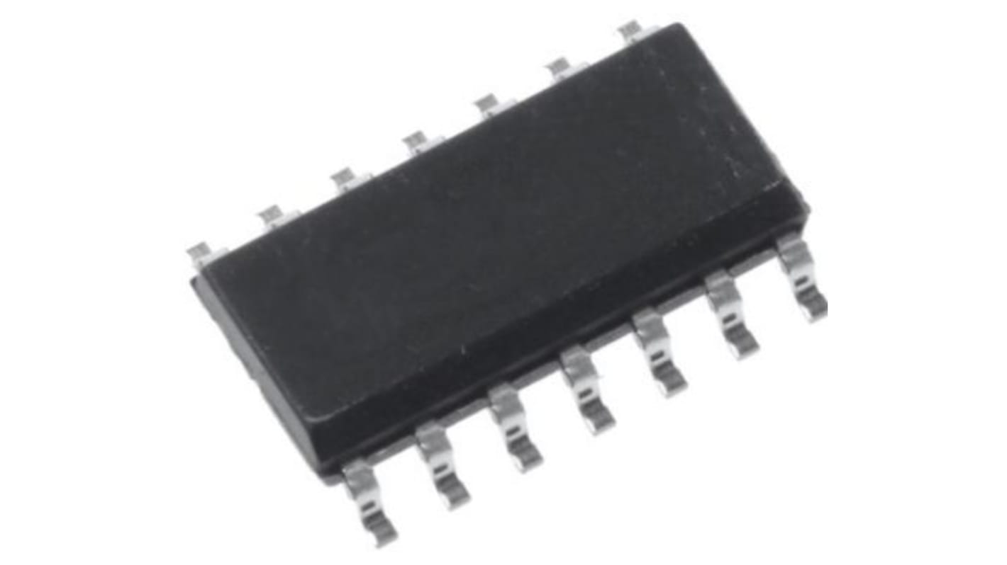 Amplificateur opérationnel Renesas Electronics, montage CMS, alim. Simple, 14LD SOIC Basse consommation 14 broches