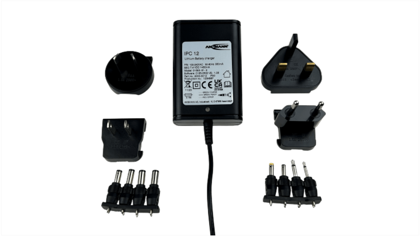 ANSMANN 2000-3012 IPC12 Li-Ion Charger 2S 1.45A