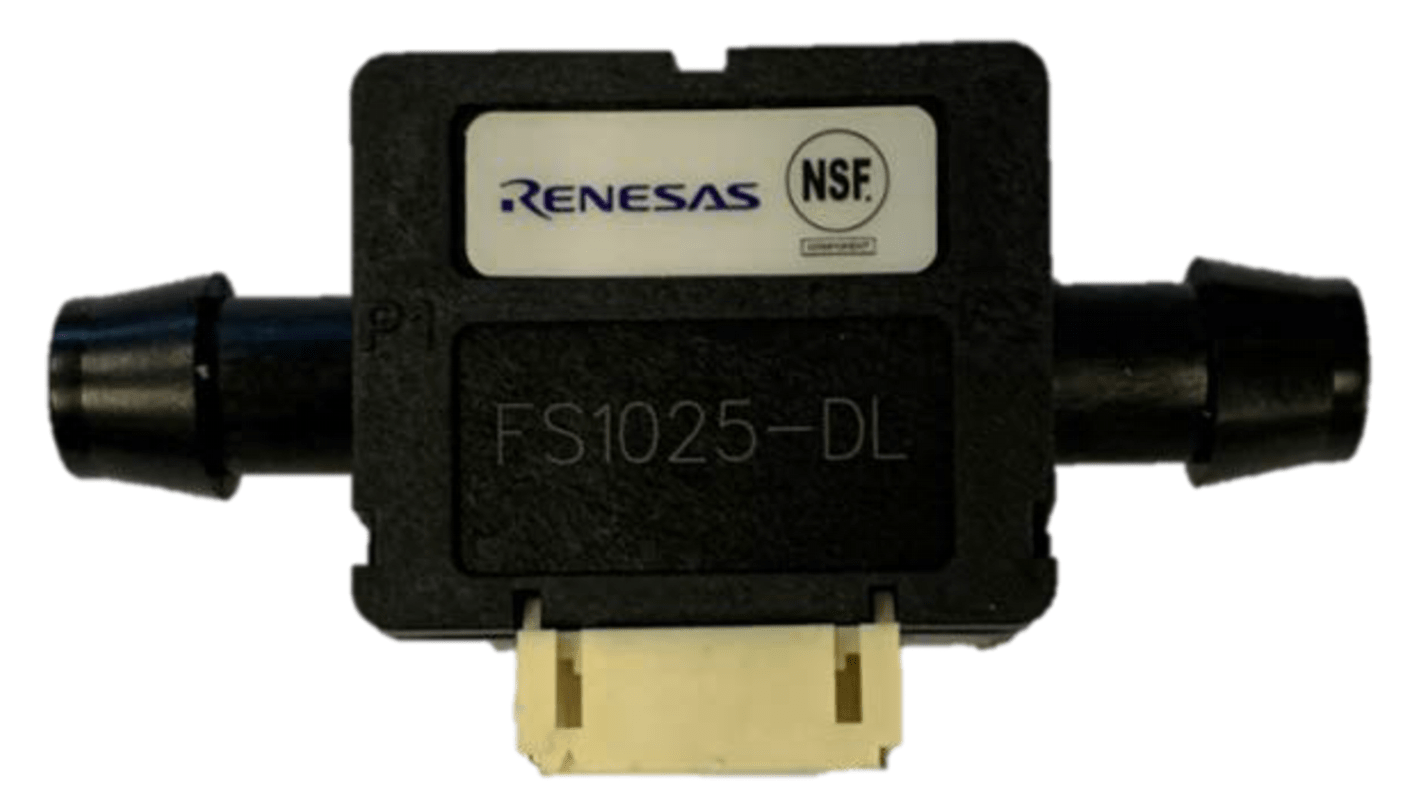 Renesas Electronics FS1025-DL Series Liquid Flow Sensor Module Flow Sensor for Liquid, 0 l/min Min, 7 L/min Max