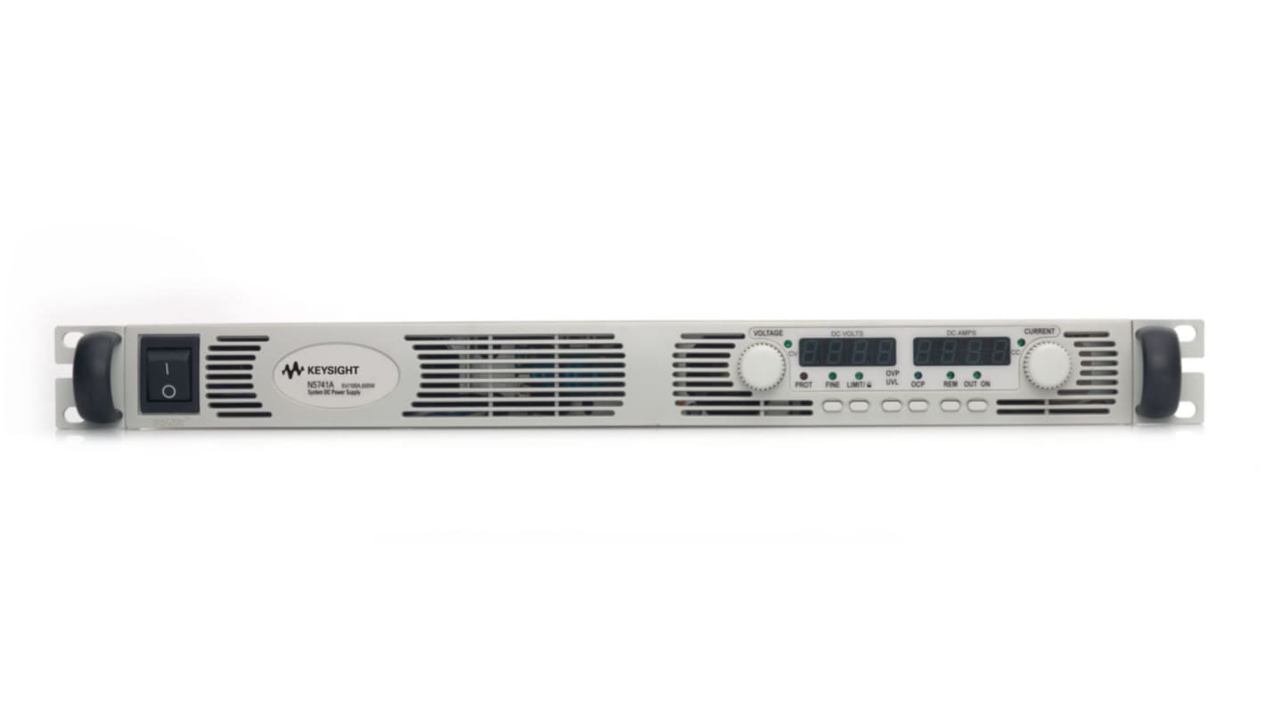 Fuente de alimentación Keysight Technologies N5741A, 3 salidas, 6V, 100A, 600W