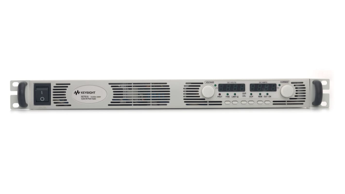 Fuente de alimentación Keysight Technologies N5761A, 3 salidas, 6V, 180A, 1.08kW