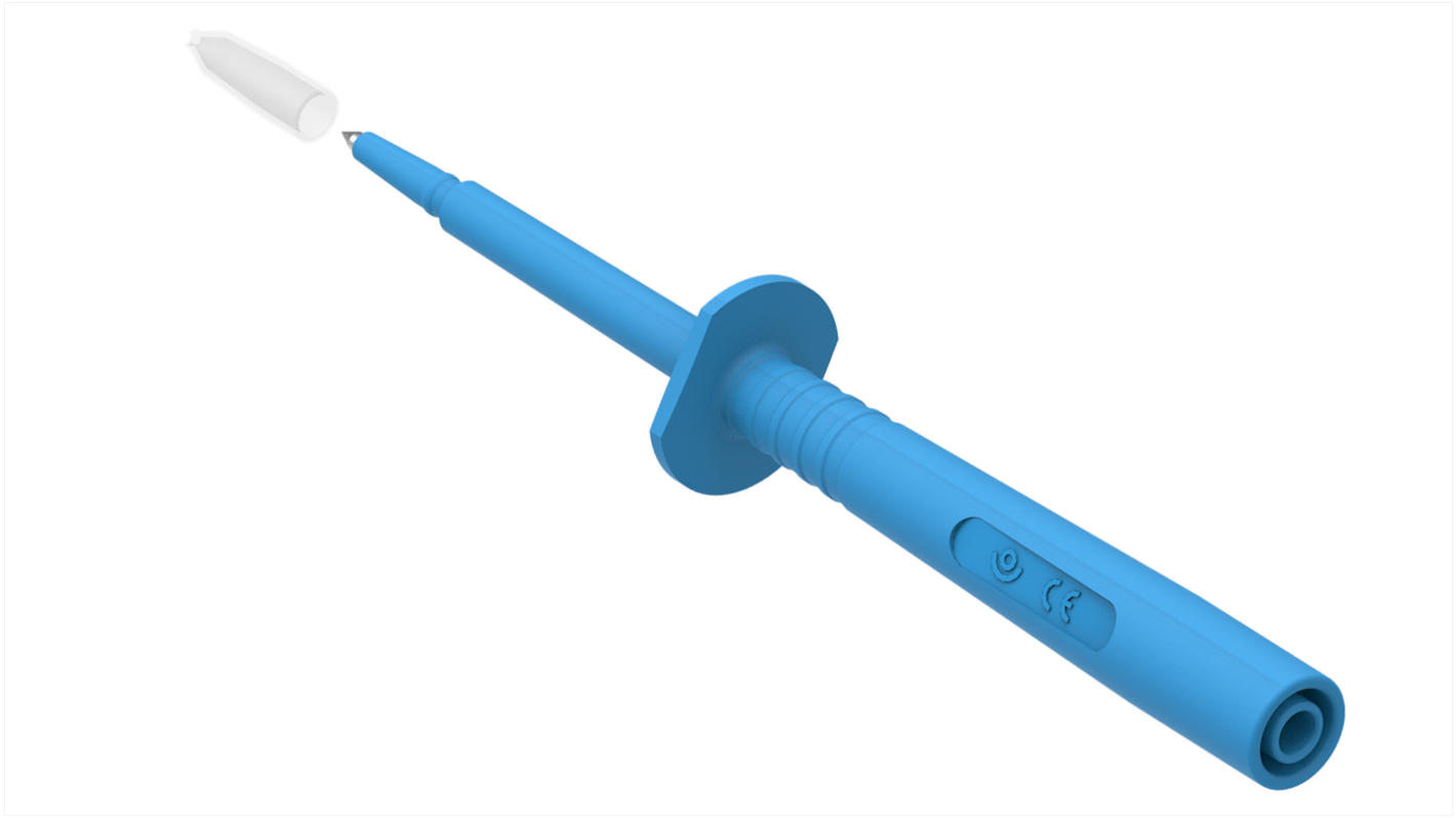 Sonde de test Electro PJP, Etroit, pointe de 3.4mm, 1kV, 16A, Bleu