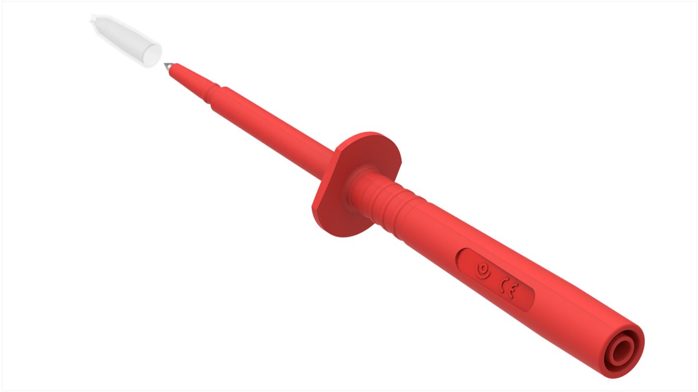 Sonda a puntale Stretto Electro PJP, 1kV/16A, Rosso