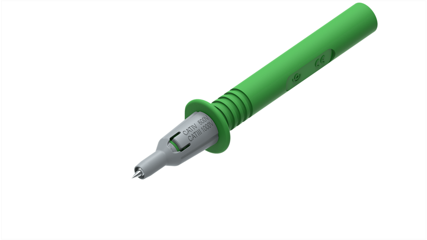 Sonda a puntale Stretto Electro PJP, 1kV/36A, Verde