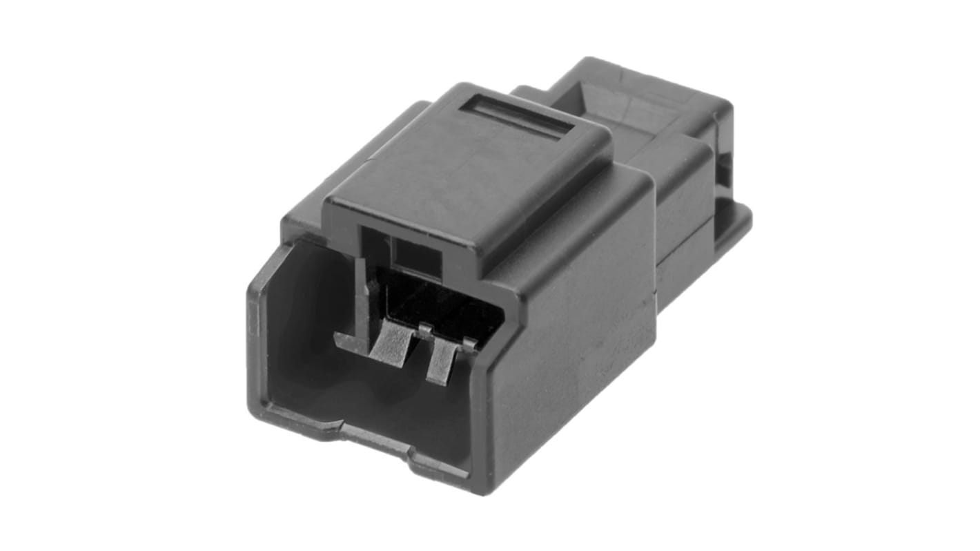 Molex Male Housing Plug, 1.25mm Pitch, 2 Way, 1 Row