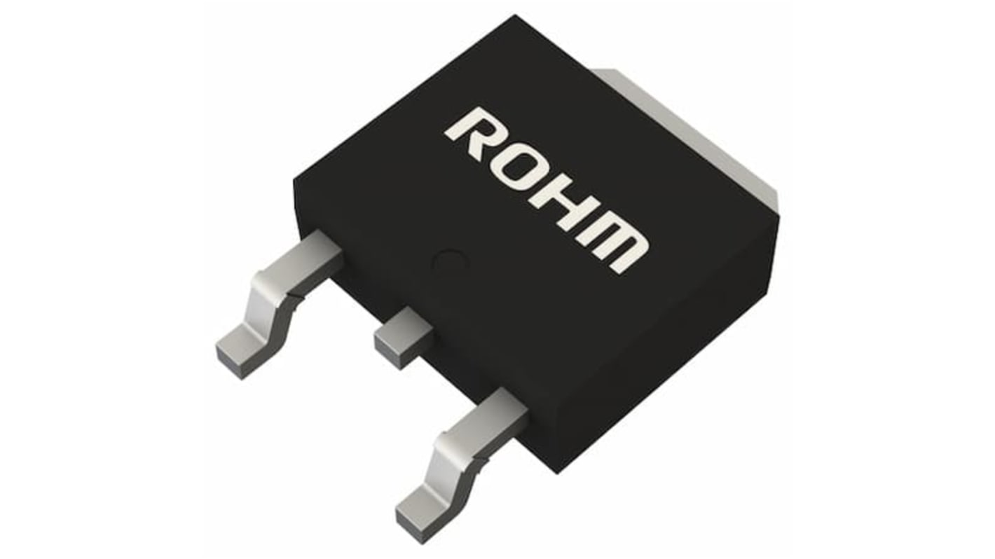 ROHM 2SCR574D3TL1 NPN Transistor, 2 A, 80 V, 3-Pin DPAK | RS