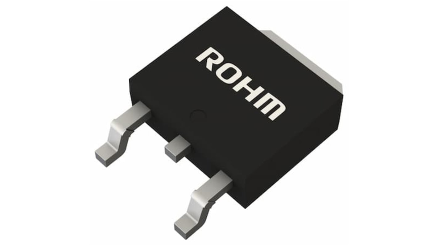 MOSFET ROHM canal N, TO-252 4 A 600 V, 3 broches