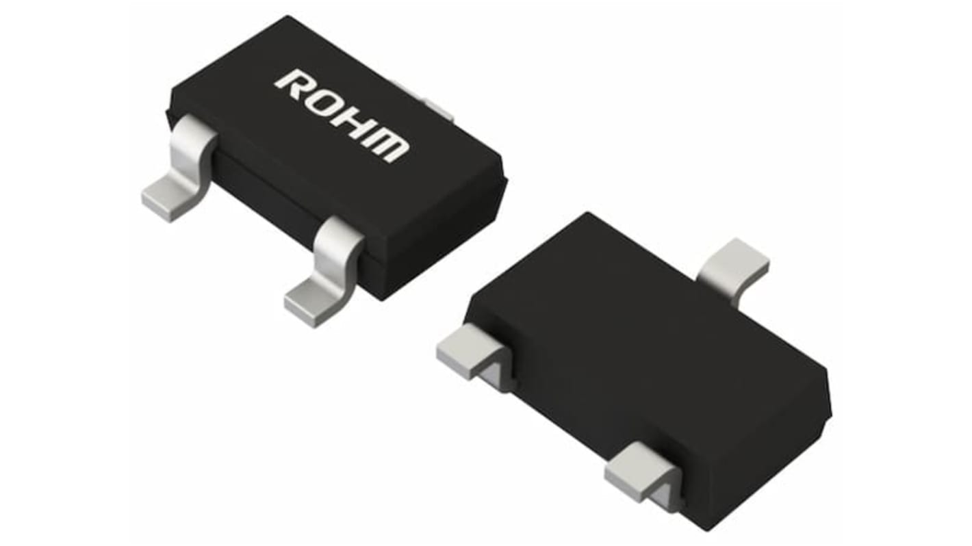 MOSFET ROHM, canale P, 3 A, SOT-346T, Montaggio superficiale