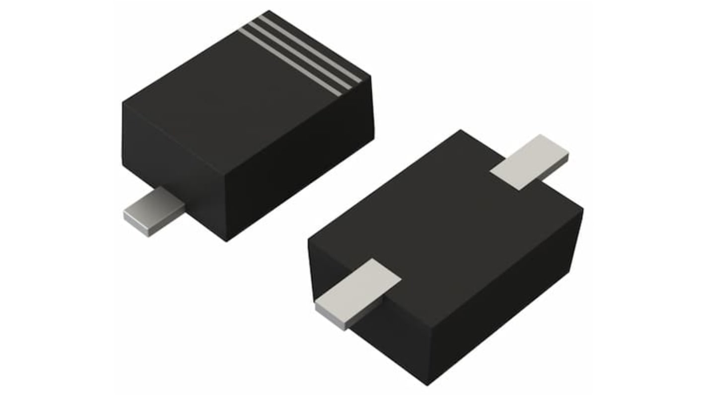 ROHM Zenerdiode Einfach 1 Element/Chip SMD 10V / 200 mW max, SOD-323FL 2-Pin