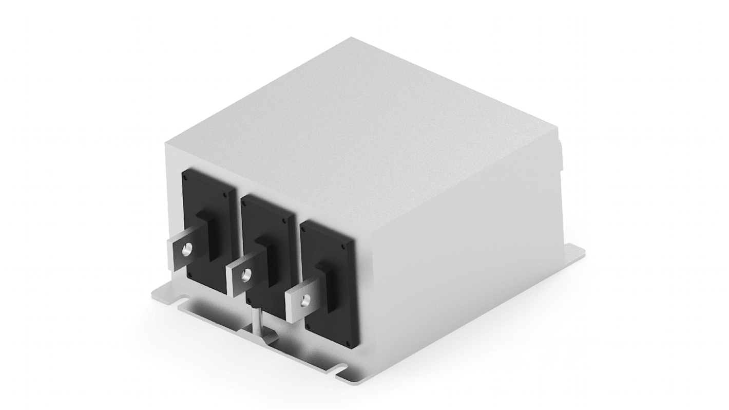 Filtro EMI TE Connectivity, 400A, 760 V, 50/60Hz, Montaje en Panel, con terminales Peine de distribución, Serie AHV, 3