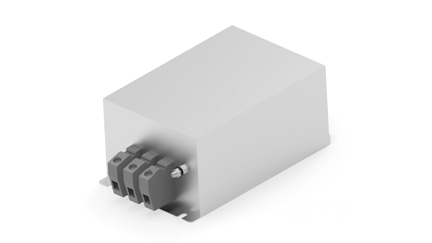 TE Connectivity, AHV 20A 760 V 50/60Hz, Chassis Mount EMI Filter, Terminal Block 3 Phase