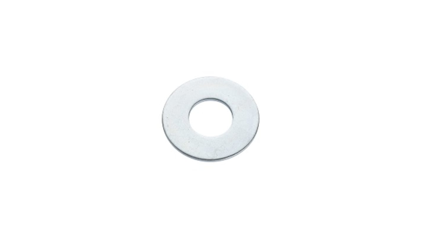 RS PRO Unterlegscheiben für M10 Schrauben Verzinkt Kotflügel-, 1.5mm x 10.5mm x 25mm, Stahl