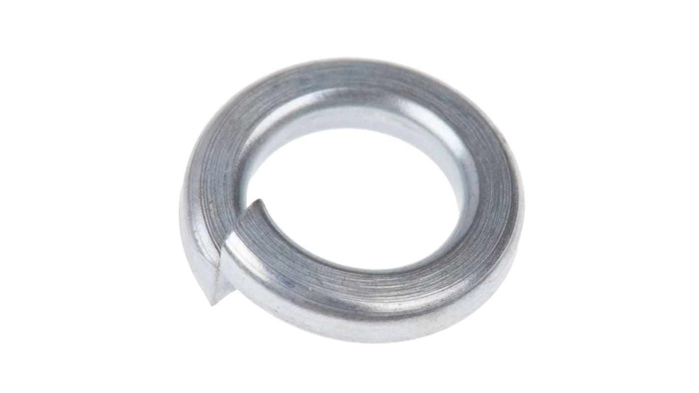 Bright Zinc Plated Steel Locking Washers, M5, DIN 7980