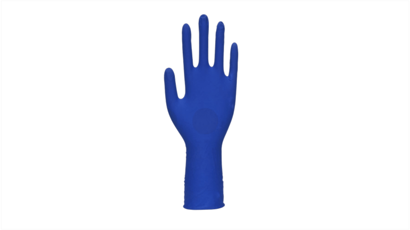 GA0014 Unigloves GA001* Dark Blue PowderFree Latex Disposable Gloves