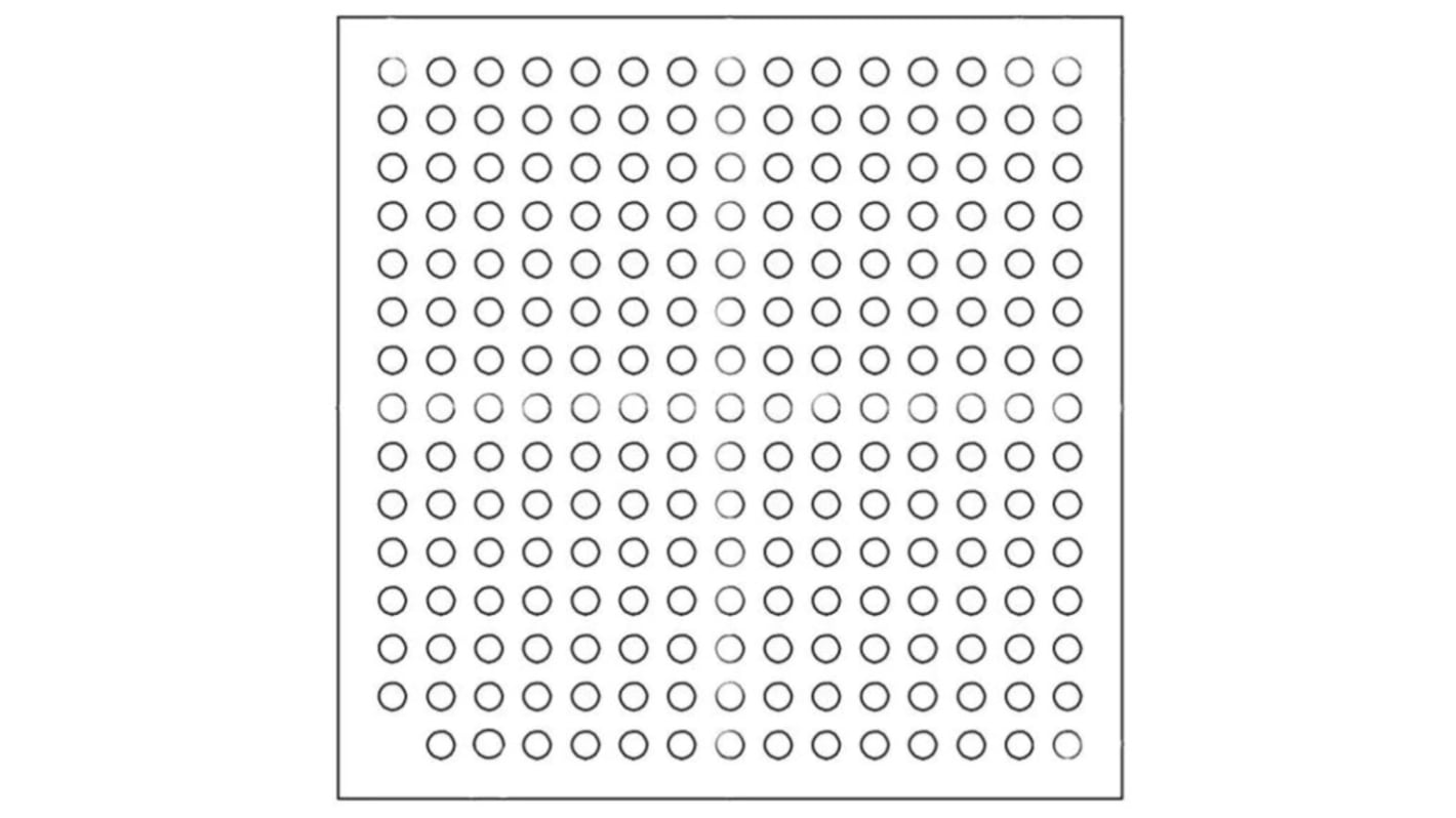 Mikrokontroler (MCU) Renesas Electronics RX72M LFBGA 224-pinowy Montaż powierzchniowy 4,096 MB 32bit 240MHz Flash