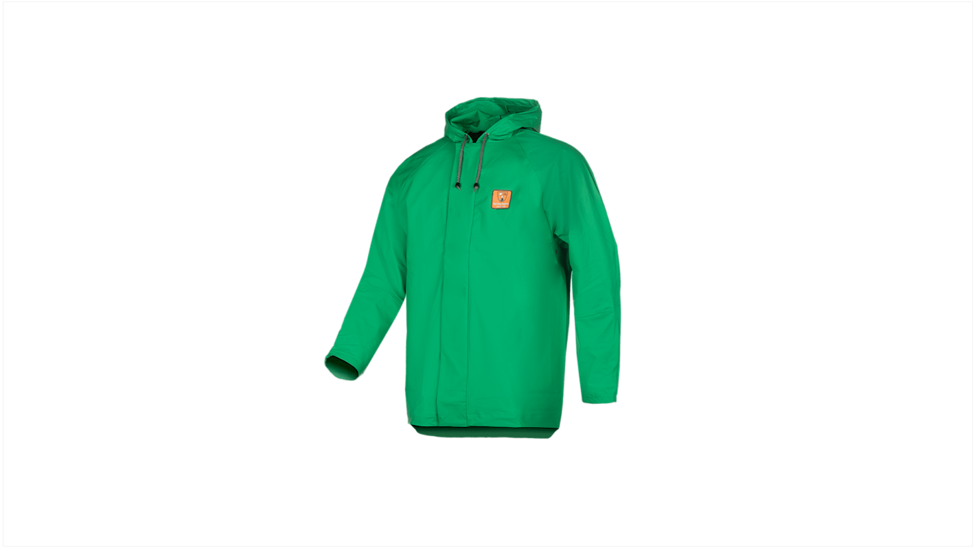 Sioen Uk Banteer Green, Chemical Resistant, Lightweight, Waterproof Jacket Rain Jacket, XL