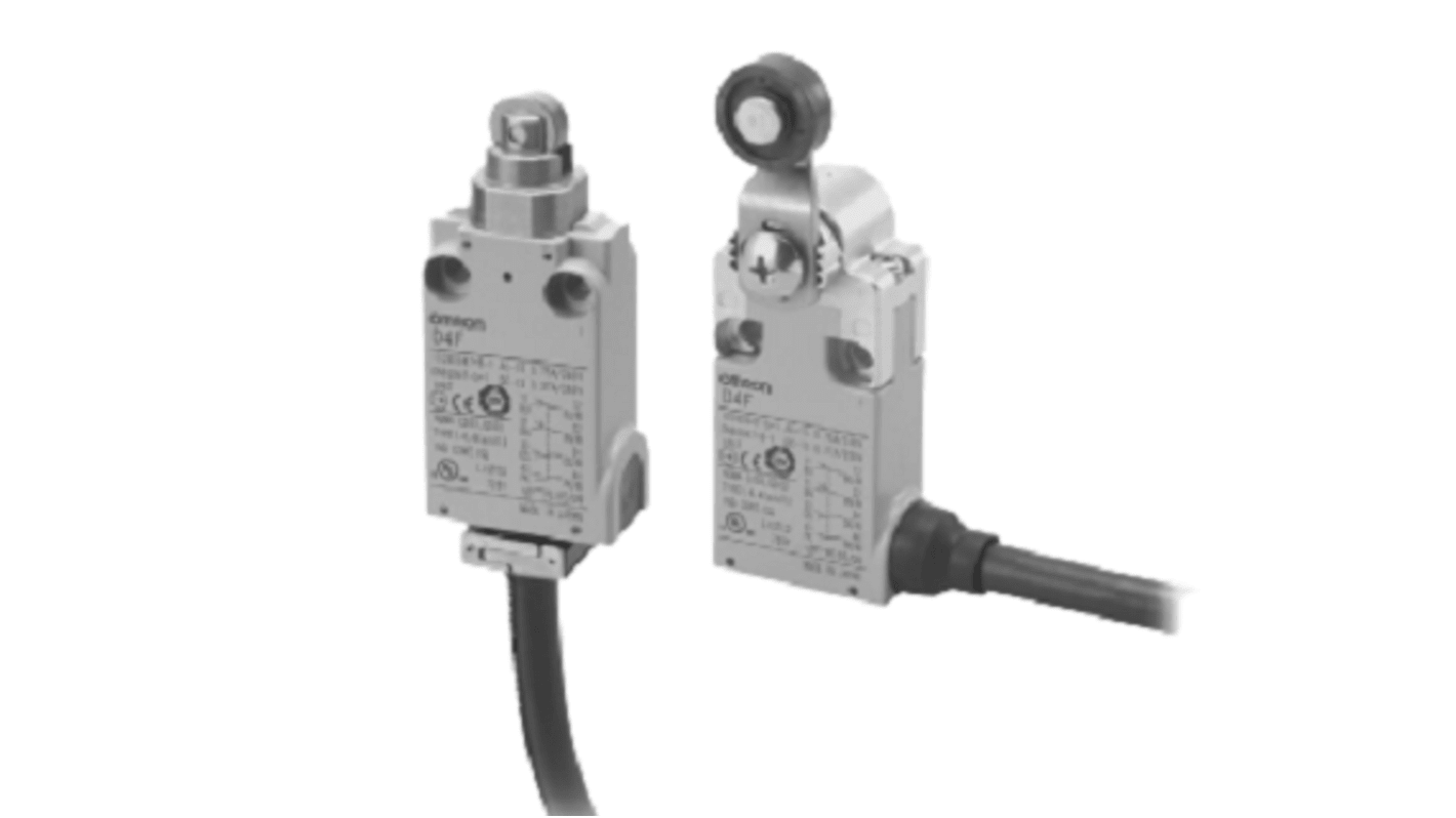 Omron D4F Series Safety Limit Switch, IP67